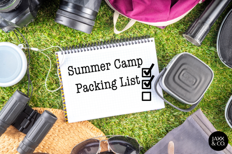 summer camp packing list