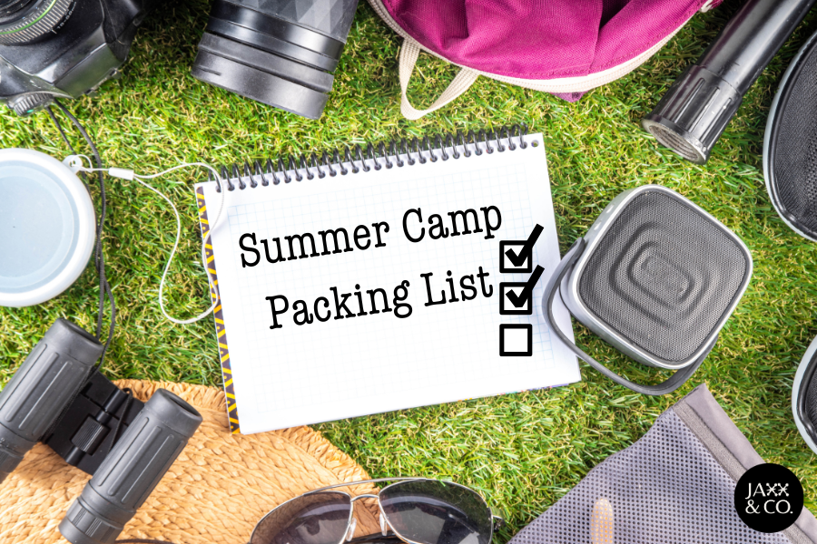summer camp packing list