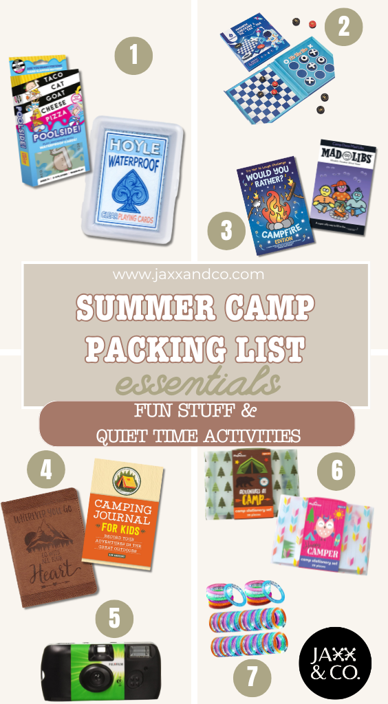 summer camp quiet time activities