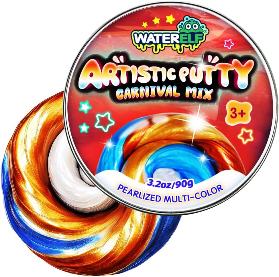 Camp Care Package for Boys Putty Slime