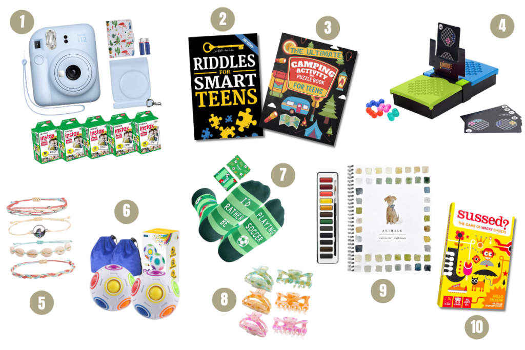 camp care package ideas for teens