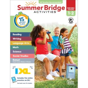 Summer Bridge workbook for 1st to 2nd grade how to avoid summer slump