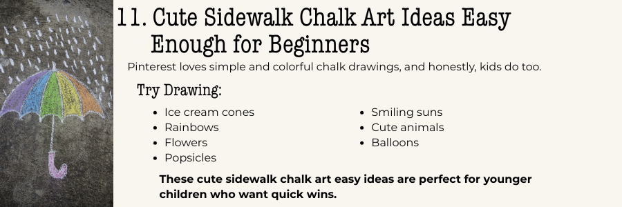 Sidewalk Chalk Games Art Ideas
