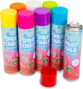 sidewalk chalk games chalk spray can