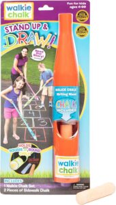 sidewalk chalk games holder